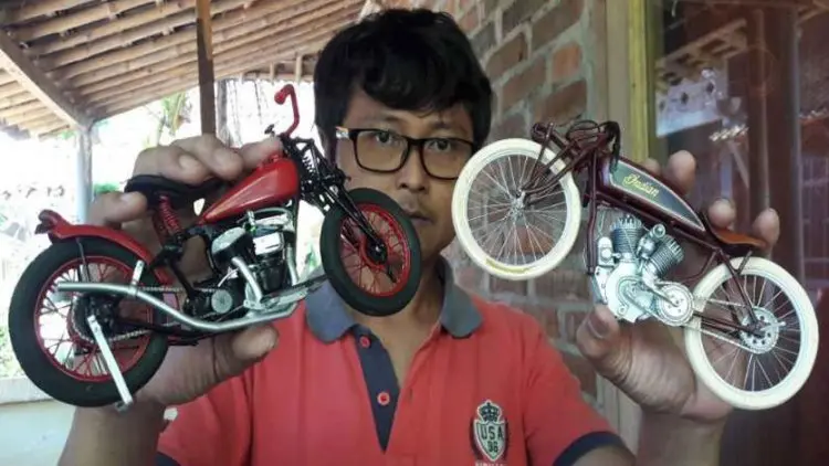 Nggak Berisik, Moge dari Paralon Ini Laris Manis