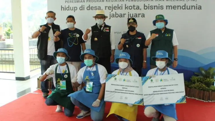 BUMD Agro Jabar Turut Andil Mencetak Pembudidaya Ikan Milenial