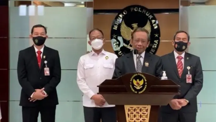 Mahfud Sebut KKB di Papua sebagai Teroris