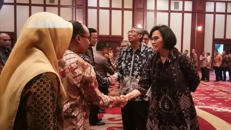 Sri Mulyani Lantik 9 Pejabat Lingkungan DJPb dan PKN STAN