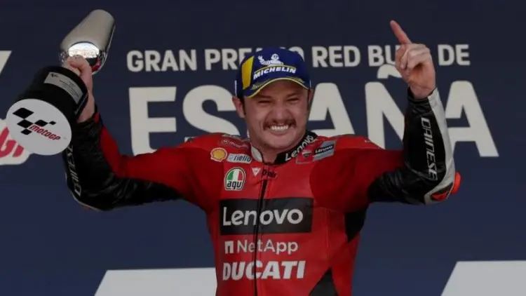Pebalap Ducati Jack Miller Juarai GP Spanyol