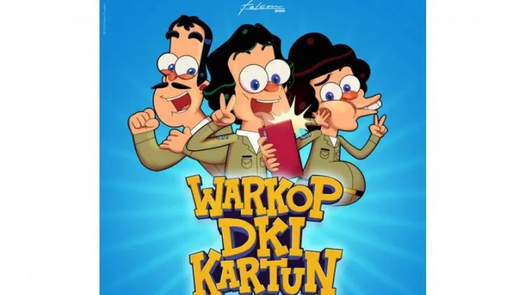 Pembuktian Trio Komedian Legendaris lewat Serial Kartun Warkop DKI