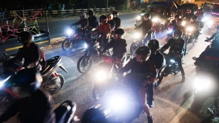 Pemudik Sepeda Motor Mulai Padati Jalur Pantura