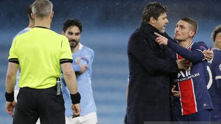 Kartu Merah Bikin Percaya Diri PSG Runtuh