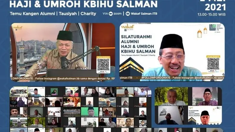 Silaturahmi Virtual KBIHU Salman ITB Kumpulkan Donasi Pembangunan RS Salman Hospital