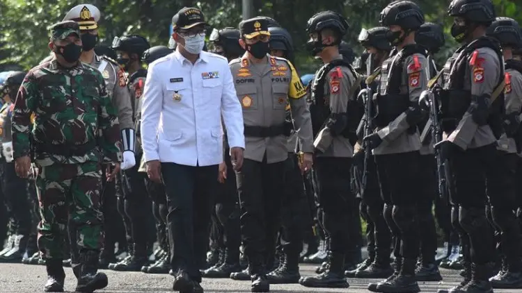 Foto: Gelar Pasukan Pengamanan Lebaran 2021