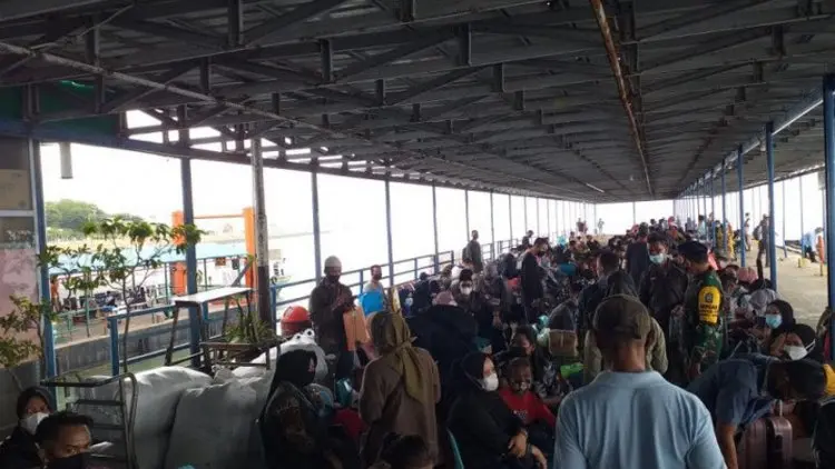 Ribuan Warga Kepri Mudik Lebih Awal Sebelum Dilarang