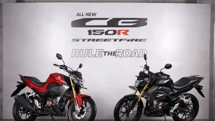 All New CB150R Streetfire Tampil Semakin Gagah