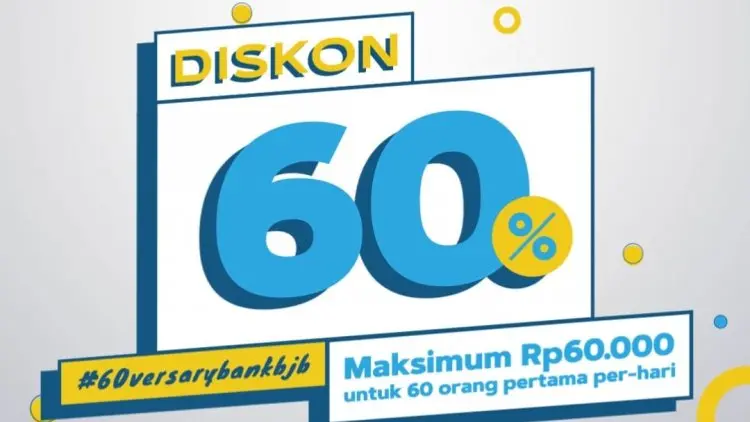 Ratusan Promo di Merchant Warnai Perayaan HUT Bank Bjb ke-60