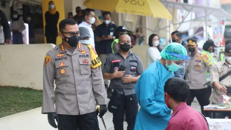 Satgas Covid-19 Kota Bogor Lakukan Tes Antigen Bagi Pedagang dan Pengamen