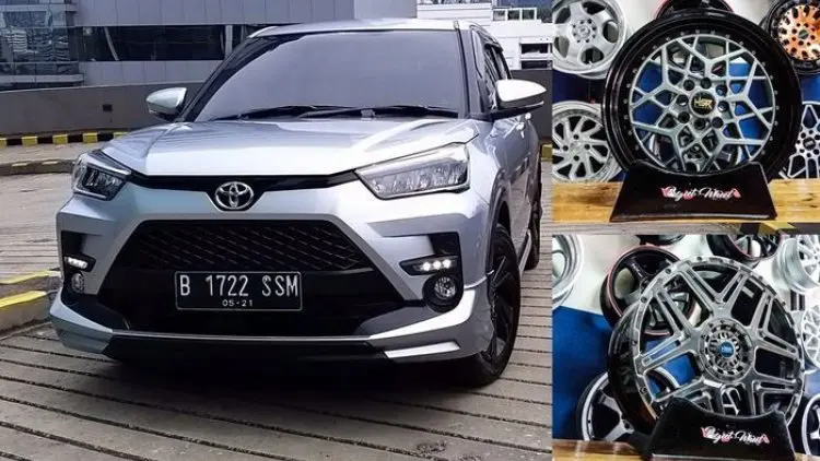 HSR Rilis Velg untuk Raize, Rocky, City Hatchback