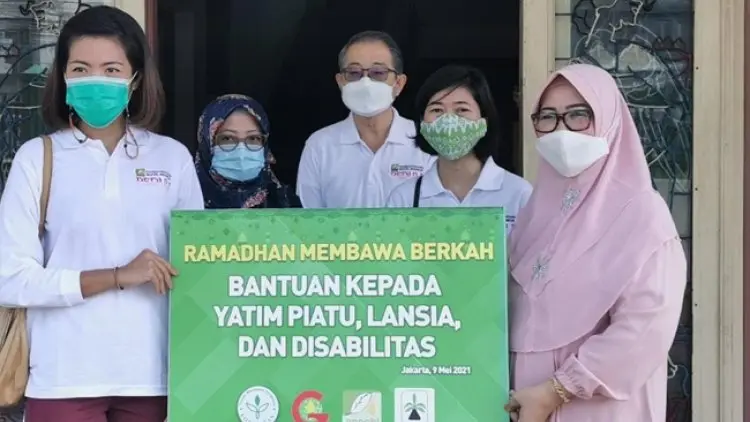 Forwatan dan Asosiasi Hilir Sawit Bantu 4 Yayasan