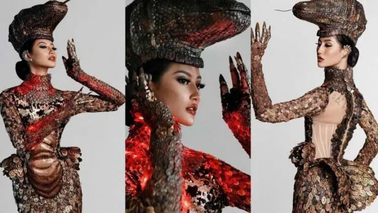 Ayu Maulida dan Komodo yang Menghentak Miss Universe