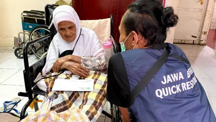 JQR dan Baznas Jabar Berbagi Kebahagian di Momen Lebaran 2021