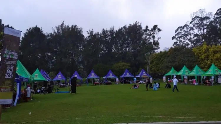 Kebun Raya Cibodas Rangkul UMKM Saat Libur Hari Raya