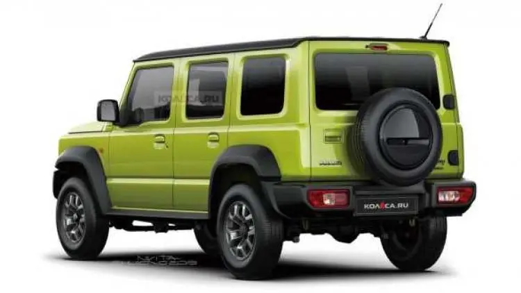 Suzuki Siapkan Jimny Long, Versi dengan 5 Pintu
