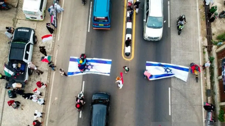 Aksi Bela Palestina Digelar di Kabupaten Bogor