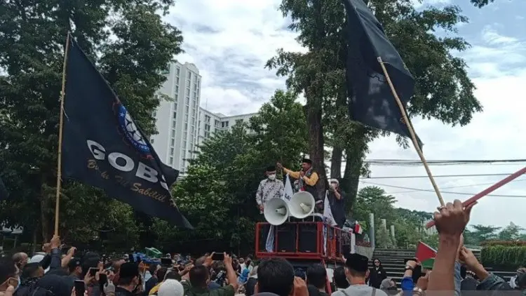 Serikat Buruh Jabar Tuntut Pemerintah Bersikap Lebih Tegas Terkait  Serangan Israel ke Palestina