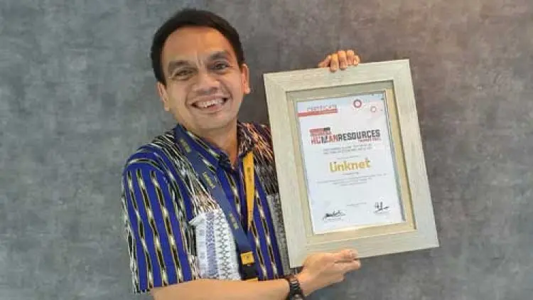 Link Net Sabet Penghargaan HR Awards 2021