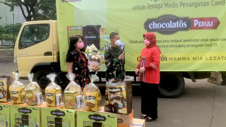 Garudafood Donasikan 2.600 Paket Makanan untuk Nakes Penanganan Covid-19