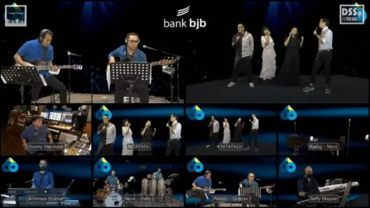 Semarak Nostalgia Musik 90an dalam Konser 7 Ruang bank bjb