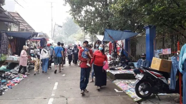 Dengan AKB, Pasar Kaget 46 Terus Menggeliat di Tengah Pandemi