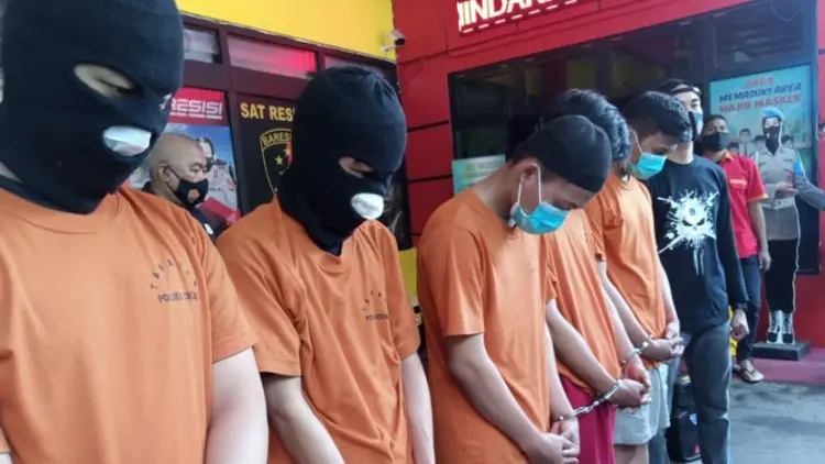 Sempat Viral, Polrestabes Ringkus Kelompok Bermotor Penganiaya Pemuda