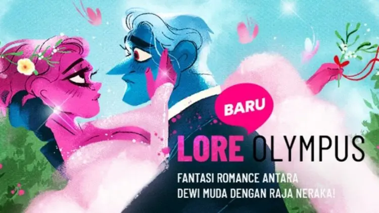Webtoon "Lore Olympus" Hadir di Indonesia