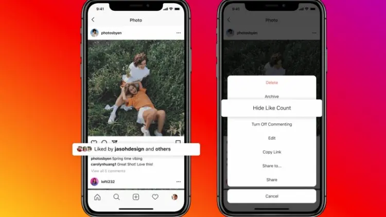 Facebook dan Instagram sembunyikan jumlah "like"