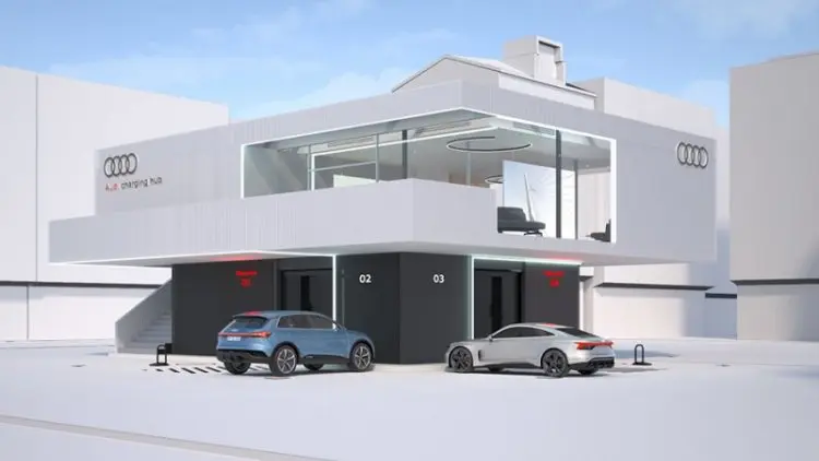 Audi Banguns Stasiun Pengisian Cepat, Sebelum Rilis Mobil Listrik
