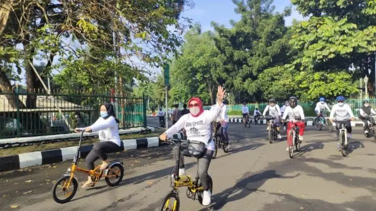 Peringati HJB ke-539, GOW Kabupaten Bogor Gelar Gowes Cantik