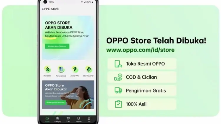OPPO Store Resmi Hadir dalam Genggaman