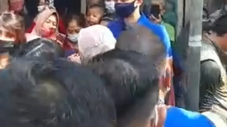 Waduh, Kunjungan AHY ke Kampung Labirin Timbulkan Kerumunan