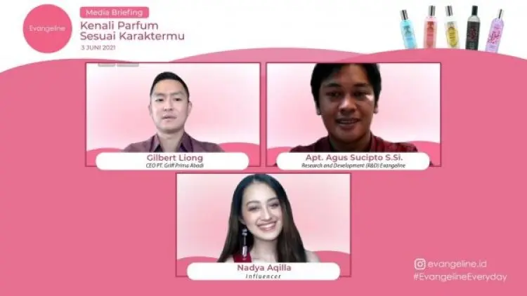 Evangeline Penuhi Kebutuhan Parfum Sesuai Karakter