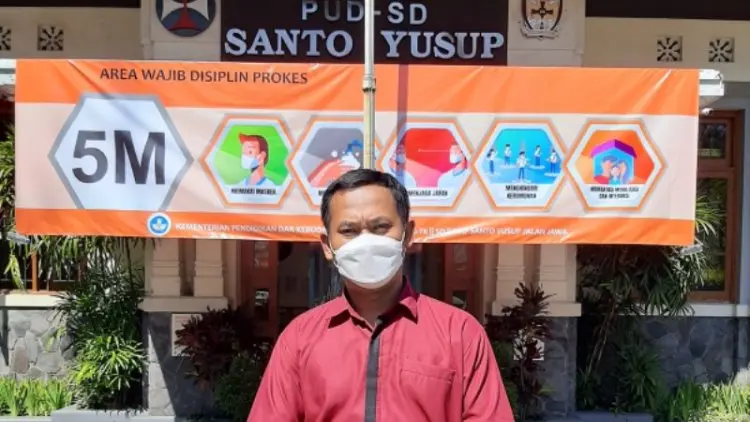 SD Santo Yusup Bandung Siapkan PTM Terbatas