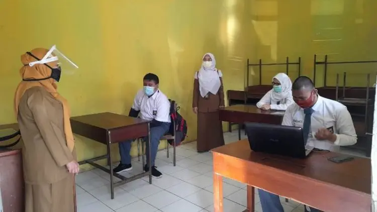 SLBN A Pajajaran Bandung Gelar Simulasi PTM Terbatas