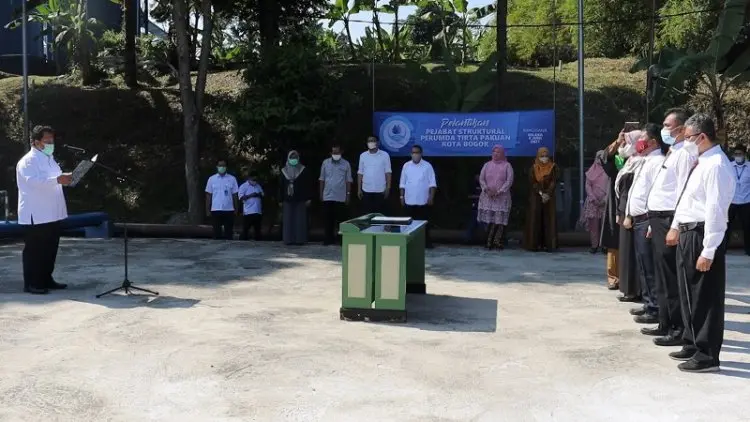 Dirut Perumda Tirta Pakuan Minta Penanganan Zona 1 Dipercepat