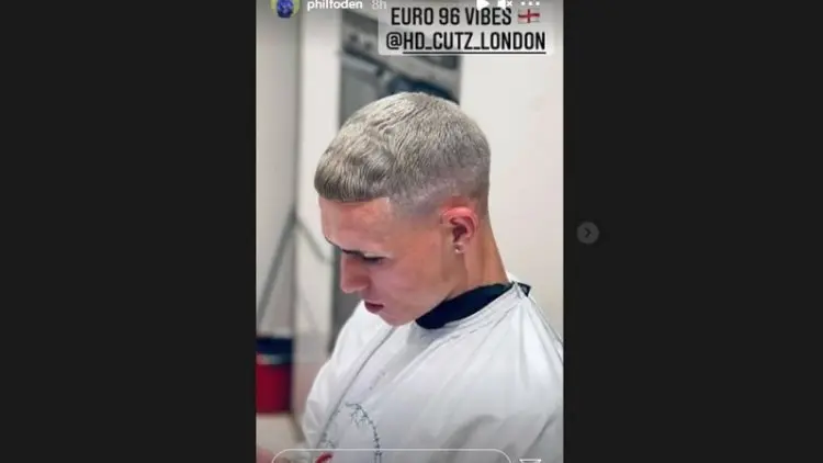 Phip Foden Bantah Tiru Gaya Rambutnya Tiru Gascoine