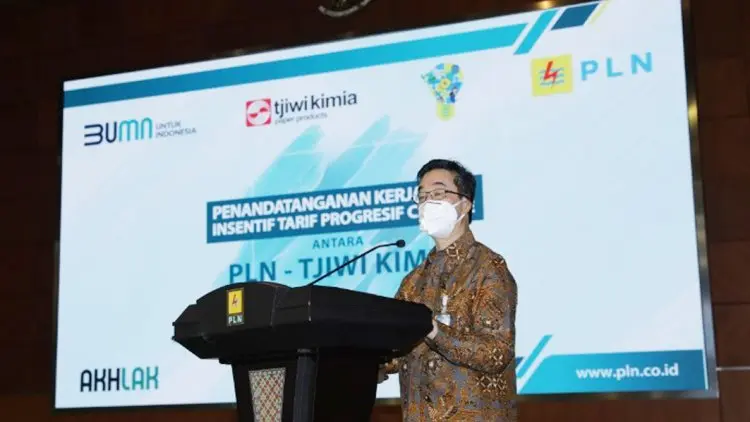PLN Pasok Listrik Industri Bubur Kertas dan Kertas