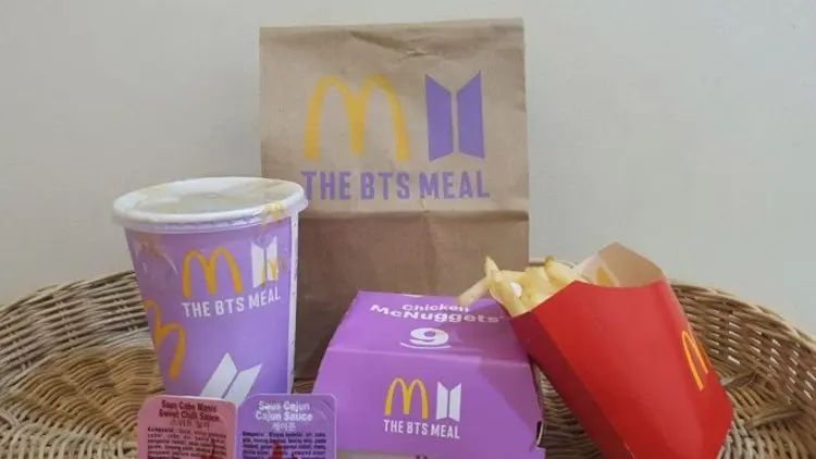 BTS Meal Resmi Rilis, Banyak McD Tutup Layanan di Aplikasi Pesan Antar