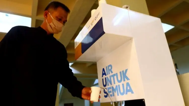 Foto: Keran Air Siap Minum Gratis