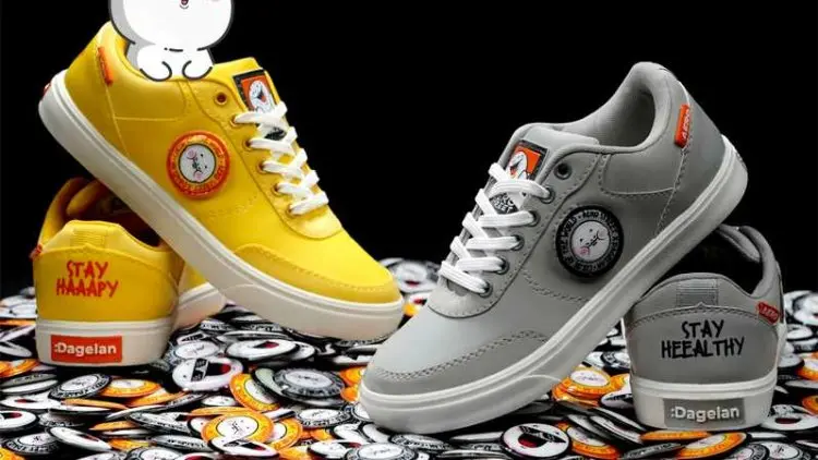 Aerostreet-Dagelan Berkolaborasi Luncurkan Sepatu