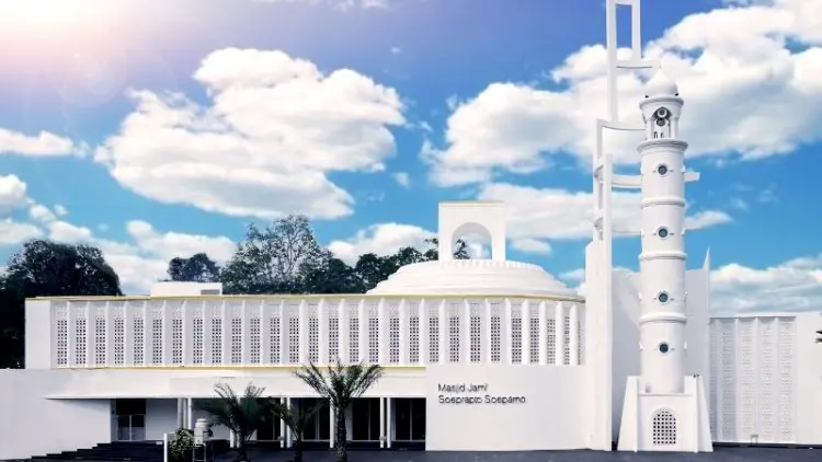 Masjid Pendiri JNE Megah Berdiri di Bangka Belitung