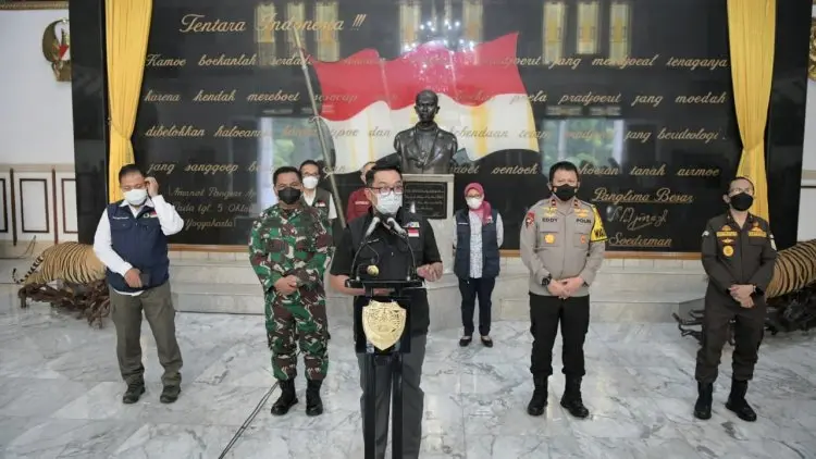 Bandung Raya Siaga 1 Covid-19,  Ridwan Kamil Minta Warga Jaga Protokol Kesehatan