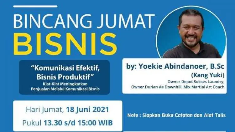 BJB Gelar Bincang Jumat Bisnis Bertema "Komunikasi Efektif Bisnis Produktif"