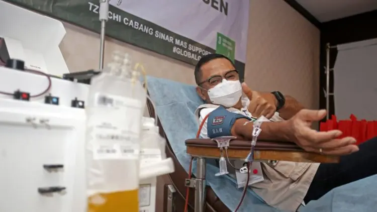 Pengusaha Peduli NKRI Gelar Donor Plasma Konvalesen