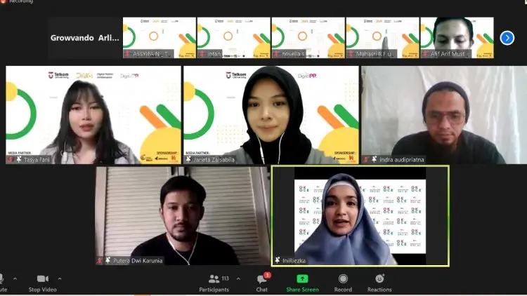 Prodi Digital Public Relations Tel-U Sukses Selenggarakan DNA 2021