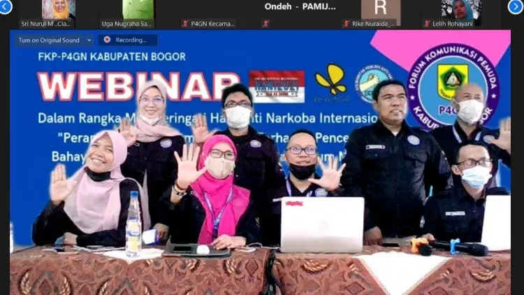 Pemkab Bogor Ajak Generasi Millenial Melek Bahaya Narkoba