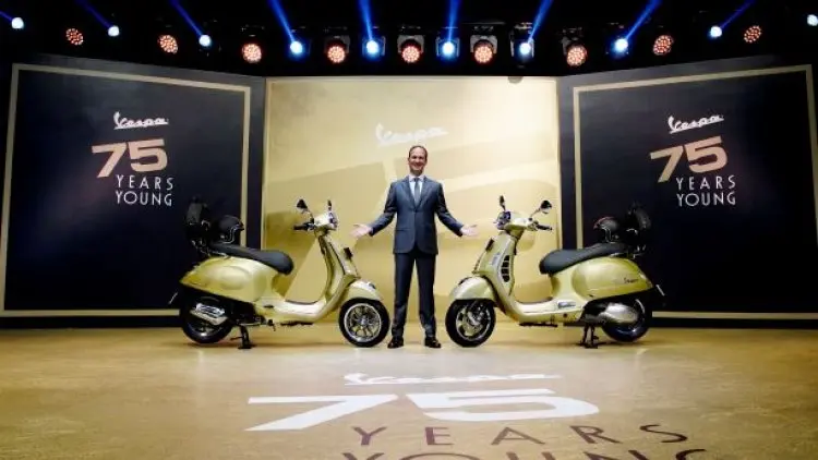 Vespa Edisi Ultah 75 Tahun Hadir di Indonesia