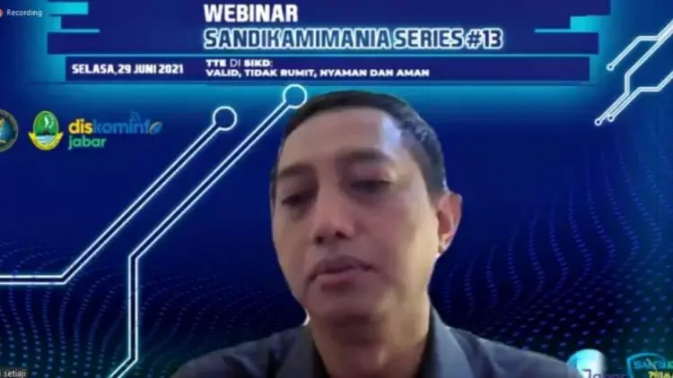 Diskominfo Jabar Targetkan Seluruh Perangkat Daerah Jabar Gunakan TTE di 2021